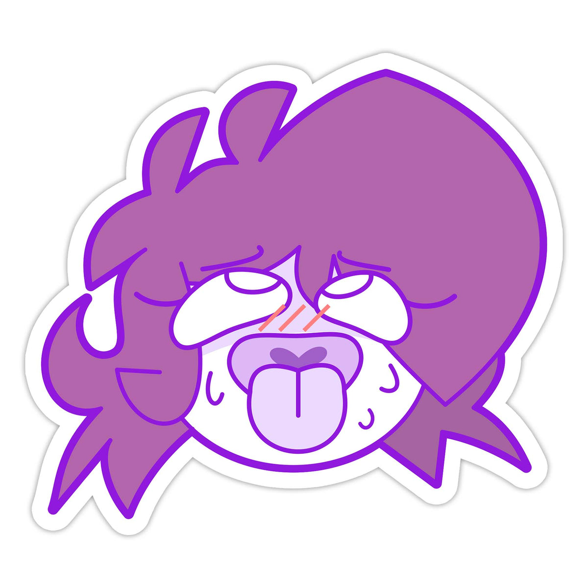 Ahegao Sticker - Limited Edition – Waifu Prison